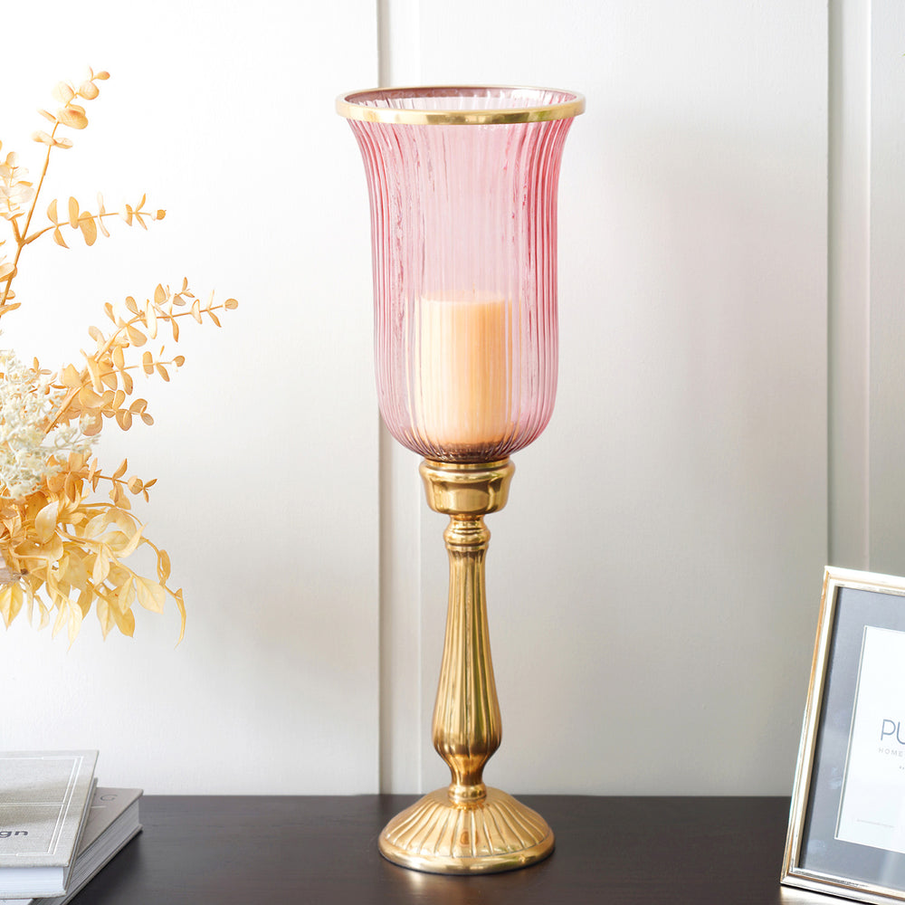 Noor Gold Pink Small Hurricane