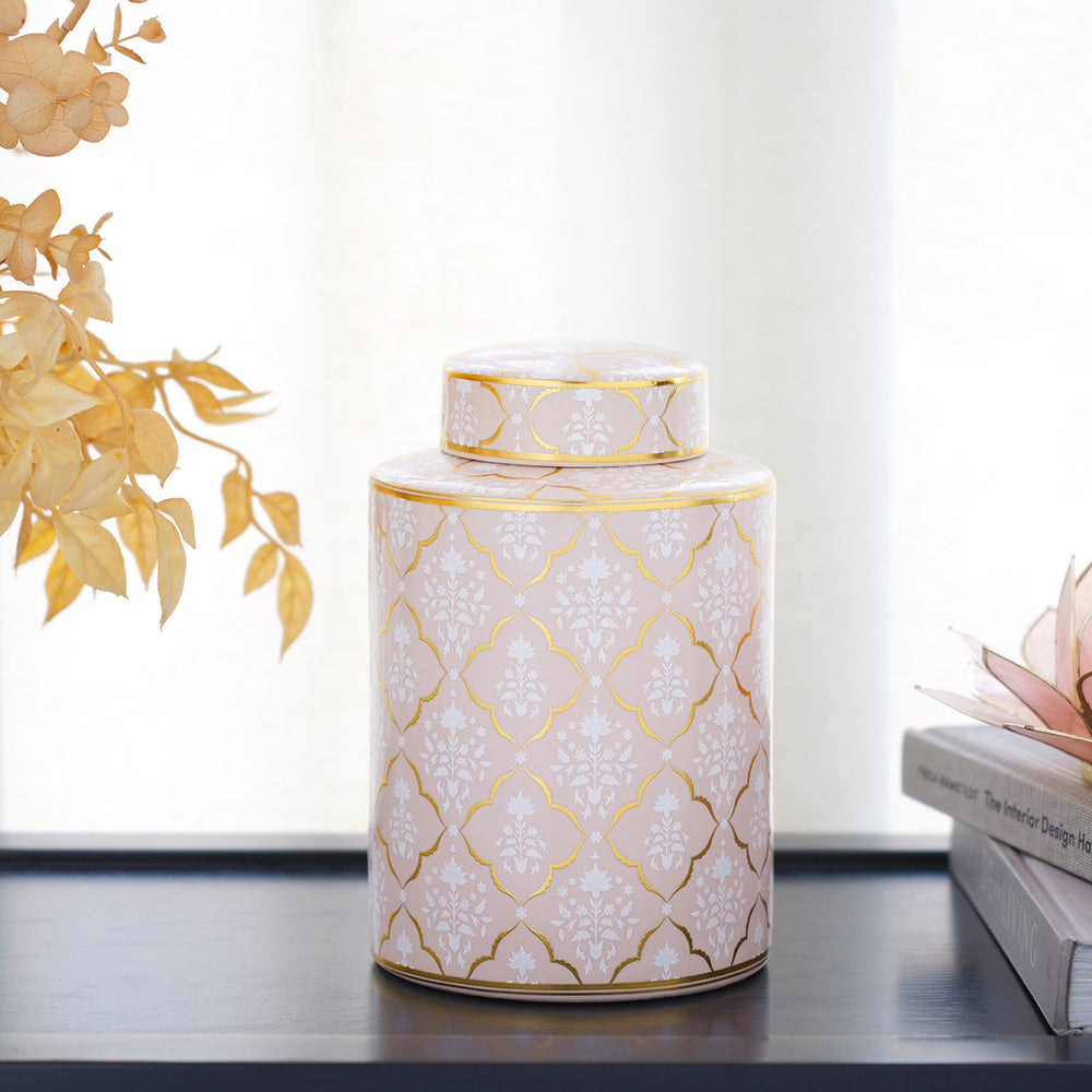 Avery Floral Pink Canister Medium
