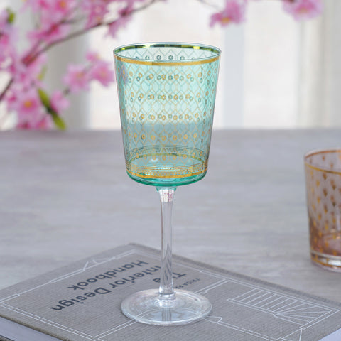 Olivia Green Stem Candle Holder