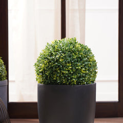 Green Faux Seagrass Ball Small