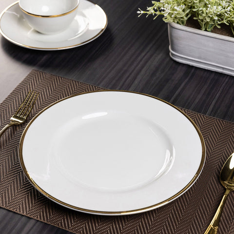 Ivory Golden Jubilee Dinner Plate