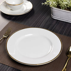 Ivory Golden Jubilee Dinner Plate