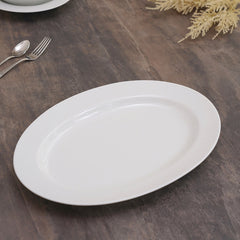Cream Classic Oval Platter