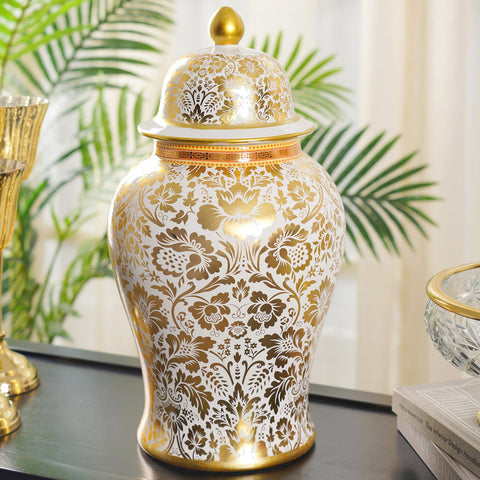 Citrine Gold Royal Large Urn