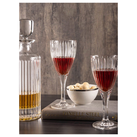 Set of 6 Skyline Cognac