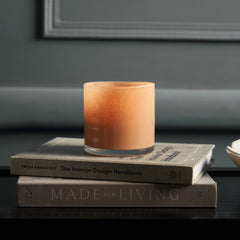 Solid Brown Glass Votive