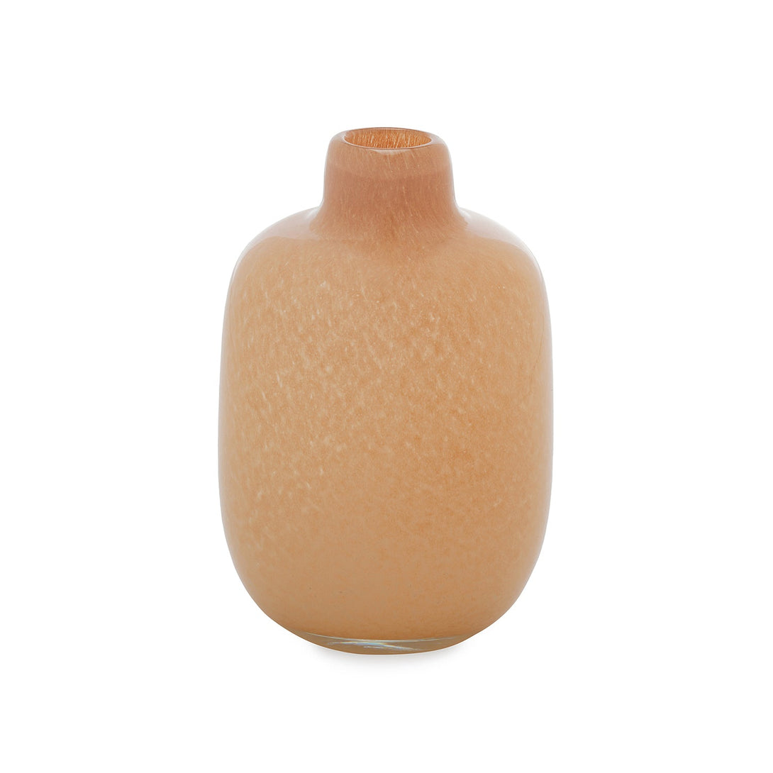 Shop Solid Brown Glass Bottle Neck Flower Vase - at Best Price Online ...