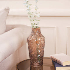 Evelyn Brown Large Flower Vase