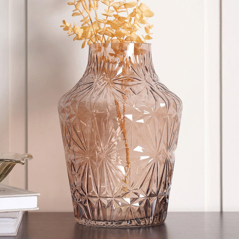 Evelyn Brown Small Flower Vase