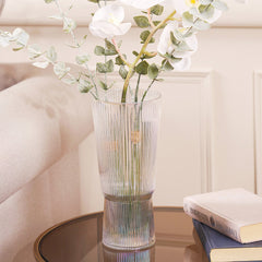Amelia Brown Flower Vase