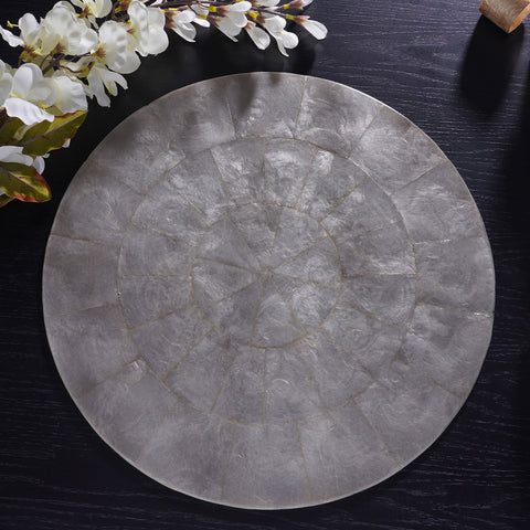 Natural Centerpiece Mother Of Pearl Placemat