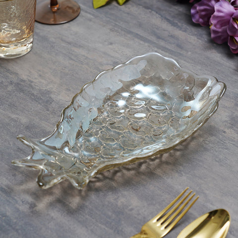 Pineapple Coffee Brown Platter