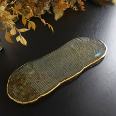 Fizz Coffee Gold Rectangle Tray