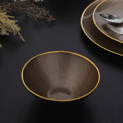 Natural Bronze Taupe Small Bowl