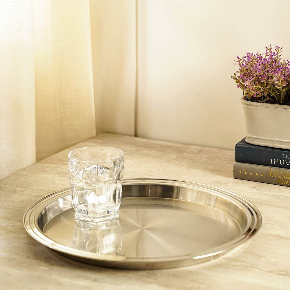 Silver Tuscan Bar Tray