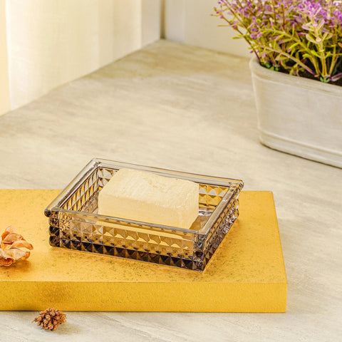 Grey Moderno Soap Dish