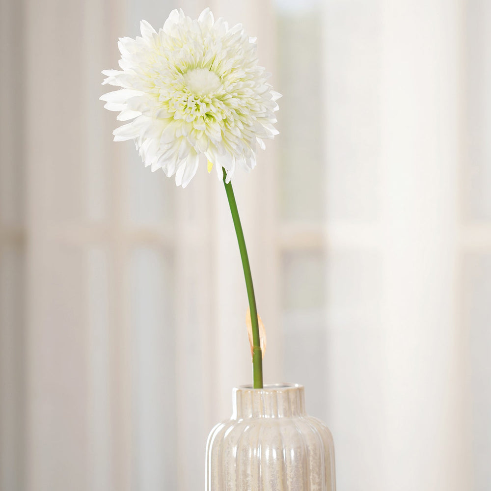 Sunflower Spray, Cream, 76Cm