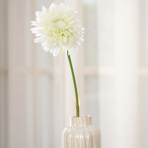 Sunflower Spray, Cream, 76Cm