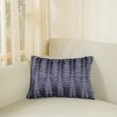 Grey Pleated Cushion Cover