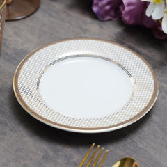 Gold Design Dessert Plate