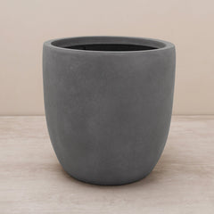 Grey Polyfibre Clay Pot