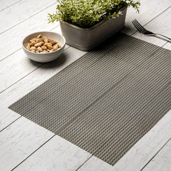 Set of 6 Beige Mesh Modern Placemat