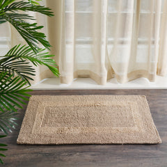 Beige Reversible Bathmat