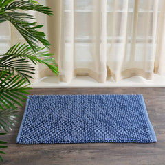 Blue Reversible Bathmat