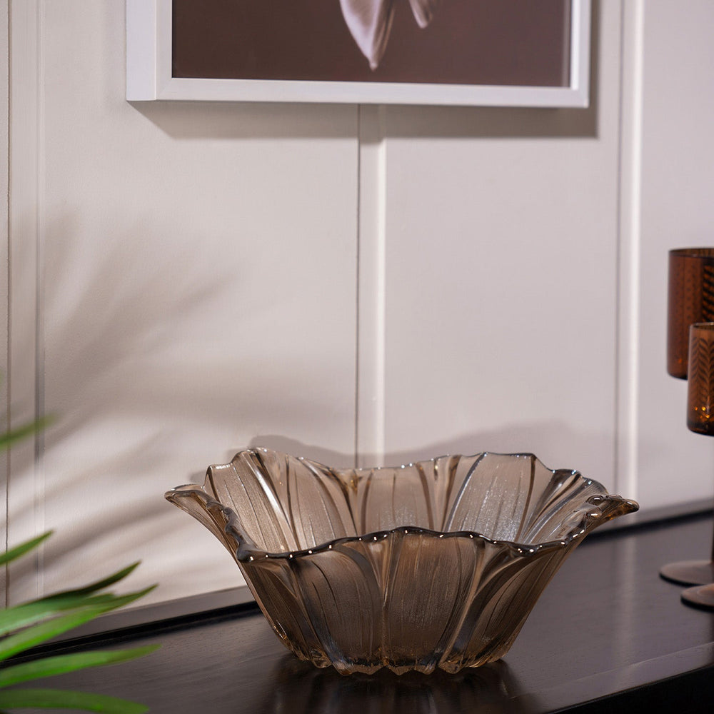 Large Brown Plate