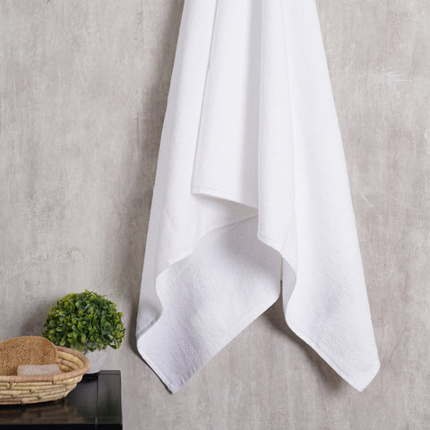 Shop Bath Towel, White, 75X150Cm at Best Price Online in India