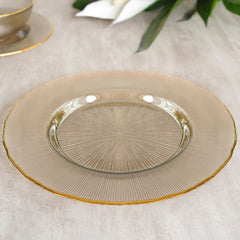 Focus Brown Dinner Plate