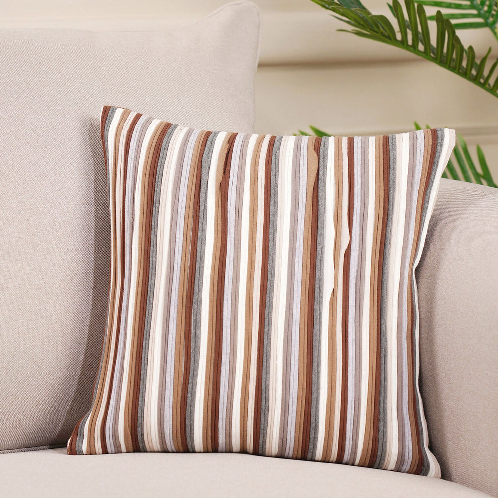 Stripe Multi Color Cushion Cover