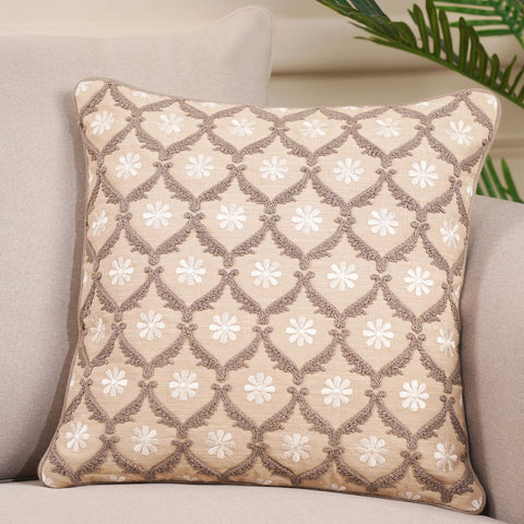 Muted Beige Cushion Cover