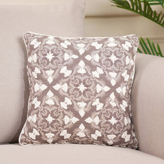 Riviera Charcoal Cushion Cover