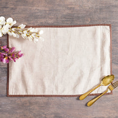 Elite Placemat, Natural Brown, 33X48 Cm