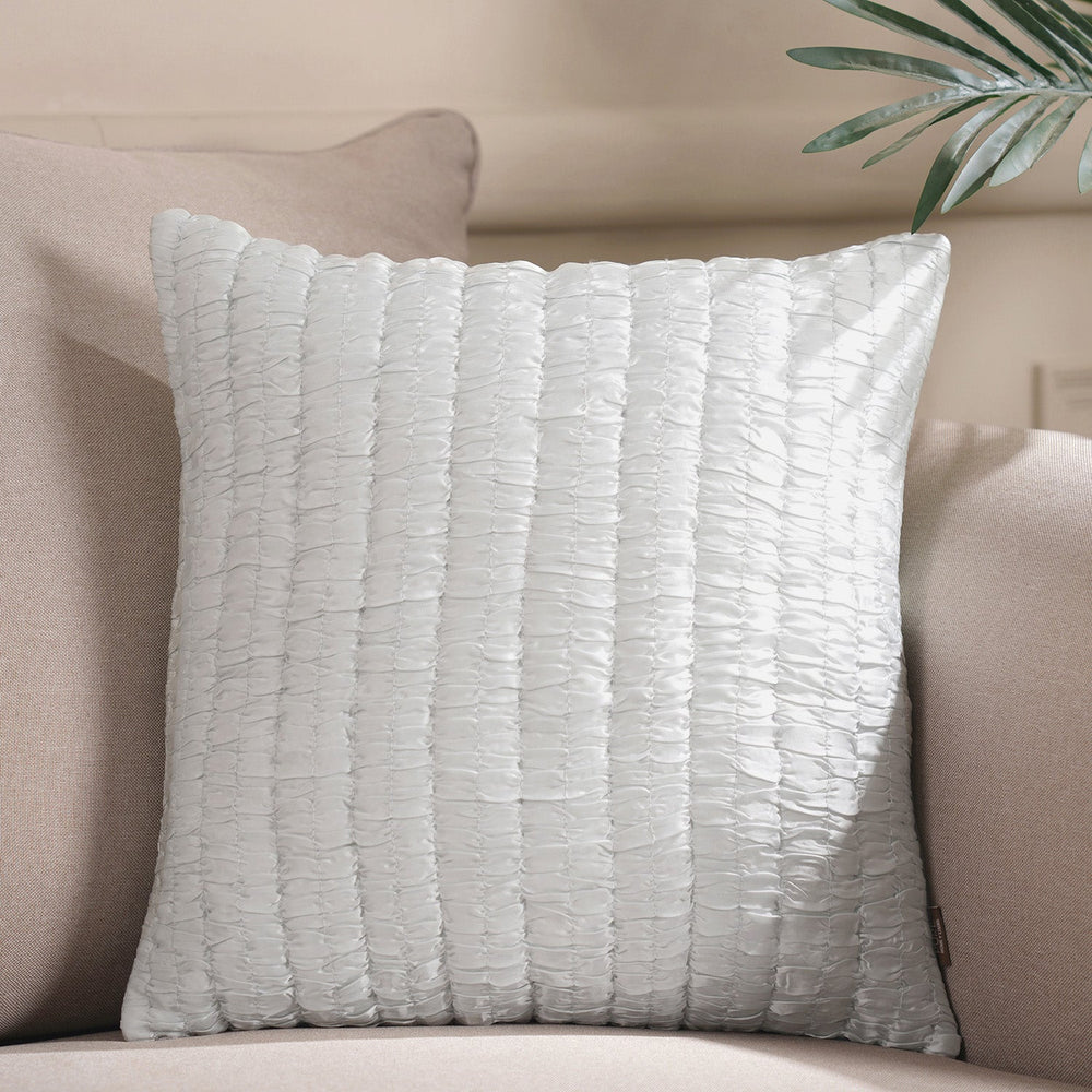 Linear Blue Cushion Cover