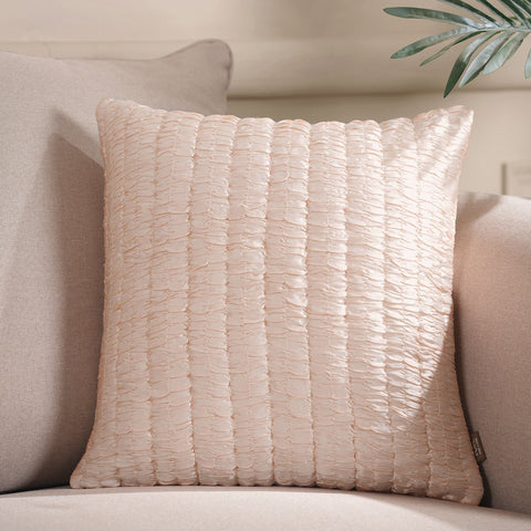 Linear Pink Cushion Cover