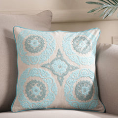 Medallion Blue Cushion Cover