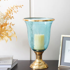 Angel Gold Blue Large Hurricane