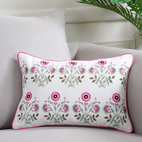 Wildflower Pink Cushion Cover
