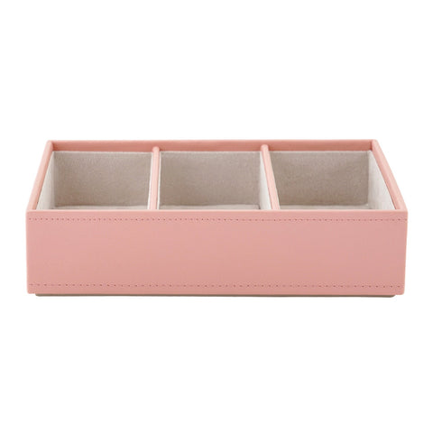 Della Pink 3-Compartment Tray