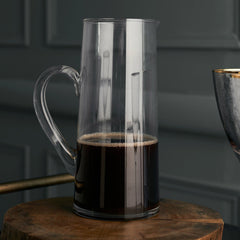 Crystal Clear Pitcher With Handle