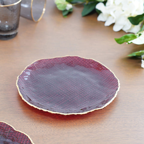 Ruby Red Fizz Dessert Plate