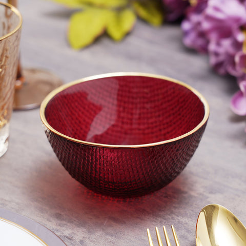Ruby Red Fizz Small Bowl