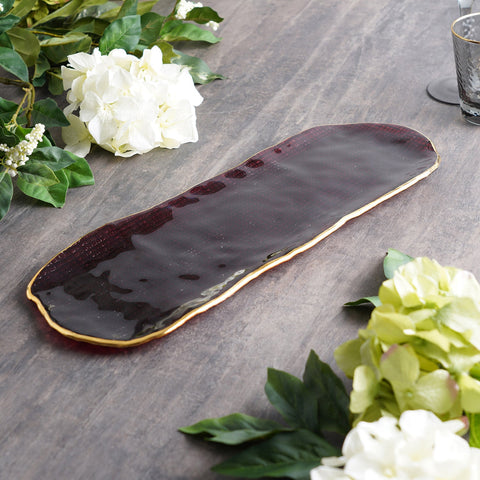 Ruby Red Fizz Rectangle Tray