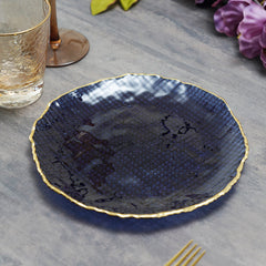 Sapphire Blue Fizz Dinner Plate