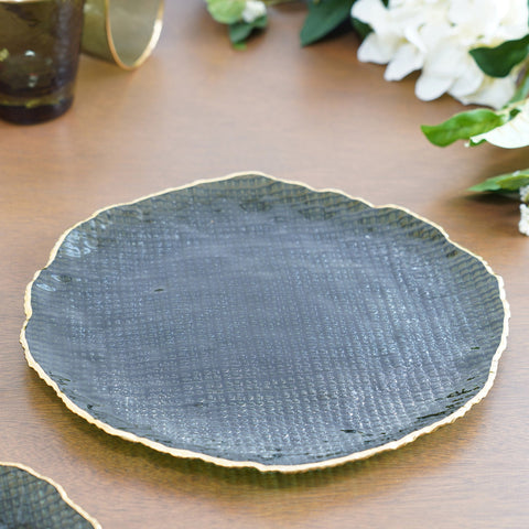 Emerald Green Fizz Dinner Plate