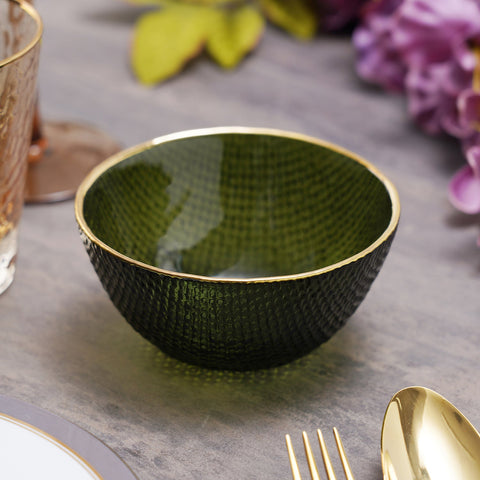 Emerald Green Fizz Small Bowl