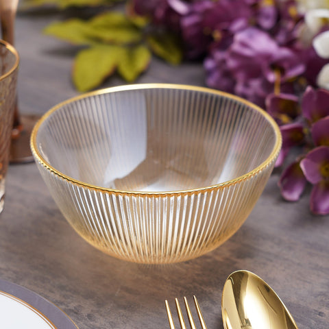 Citrine Gold Luce Serving Bowl