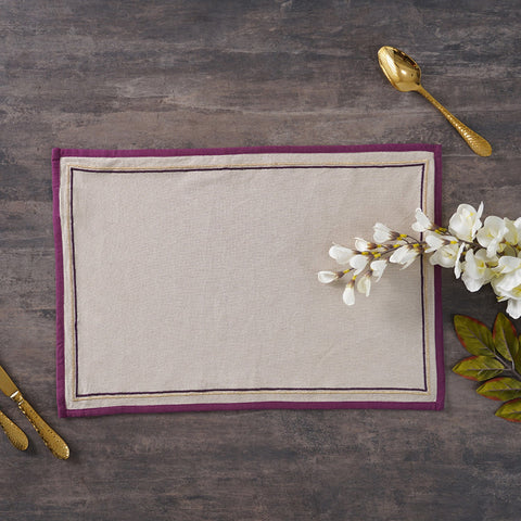 Vera Purple Placemat
